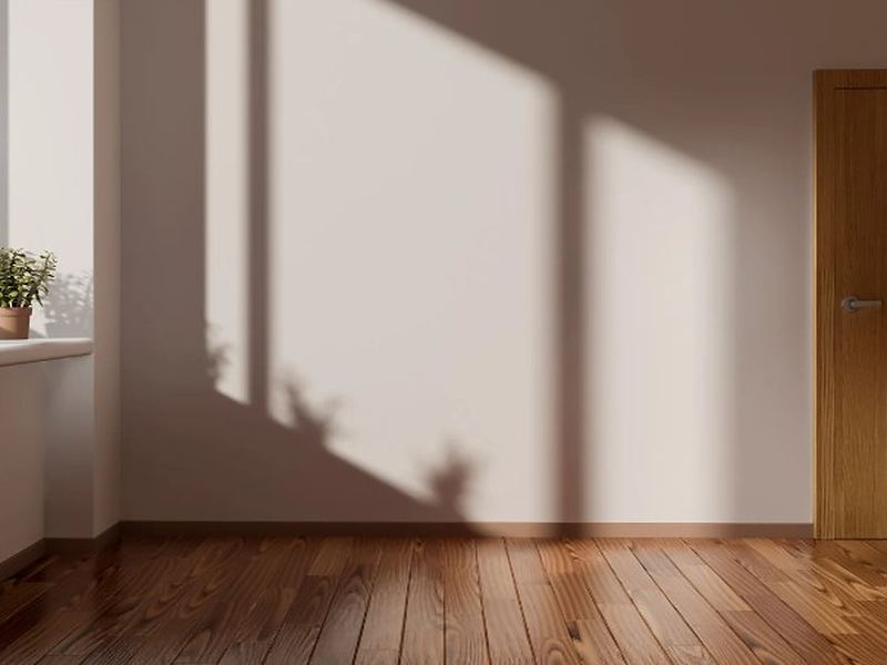 Vivienda vaciada tras el ingreso en residencia Habitación vacía y ventilada tras vaciar la vivienda familiar
